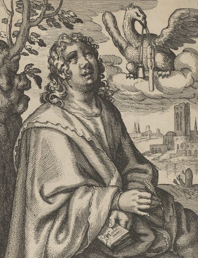 John, de Os Quatro Evangelistas, 1610-20. de Petrus Feddes