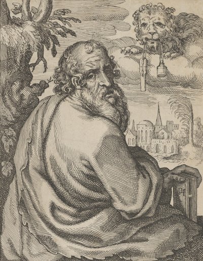 Marcos, de Os Quatro Evangelistas, 1610-20. de Petrus Feddes