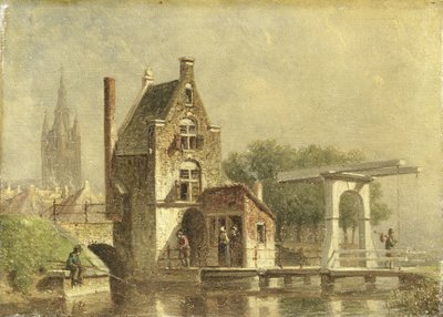 O Koepoort em Delft de Petrus Gerardus Vertin