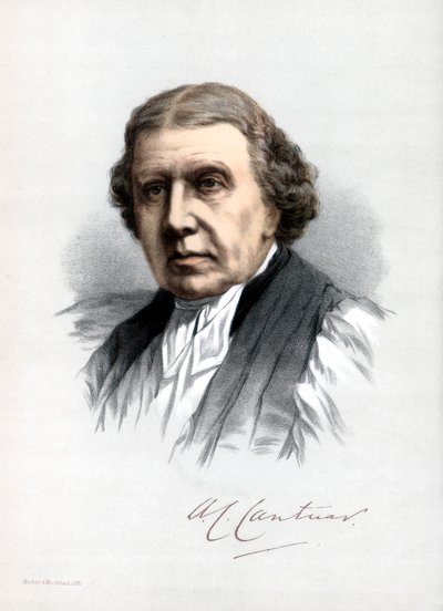 Archibald Campbell Tait, Arcebispo de Canterbury, c1890. de Petter and Galpin Cassell