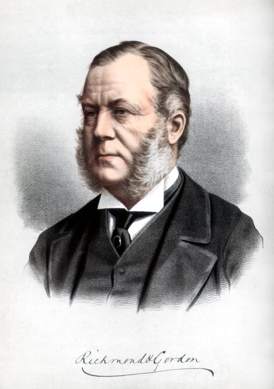 Charles Henry Gordon-Lennox, duque de Richmond e Gordon, c1890. de Petter and Galpin Cassell