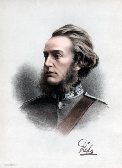 Francis Charteris, 10º Conde de Wemyss, político britânico do Whig, c1890. de Petter and Galpin Cassell