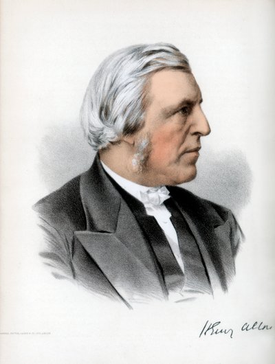 Henry Allon, divino não-conformista inglês, c1890. de Petter and Galpin Cassell
