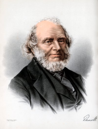 John Russell, 1o Earl Russell, político inglês Whig e Liberal, c1890. de Petter and Galpin Cassell