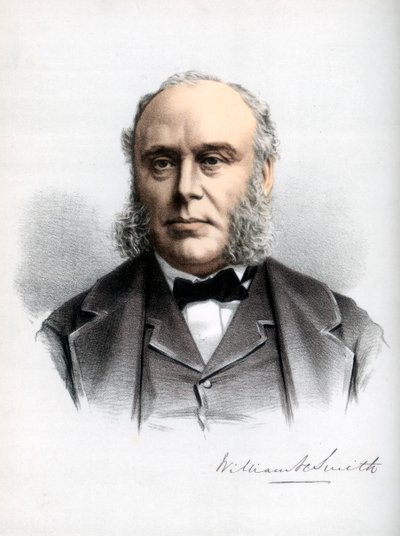 William Henry Smith, político britânico, c1890. de Petter and Galpin Cassell