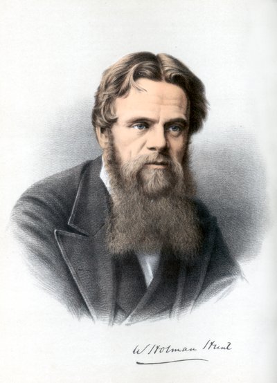 William Holman Hunt, pintor britânico, c1890. de Petter and Galpin Cassell