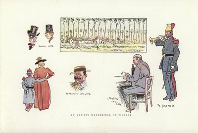 As andanças de um artista, na Picardia de Phil May