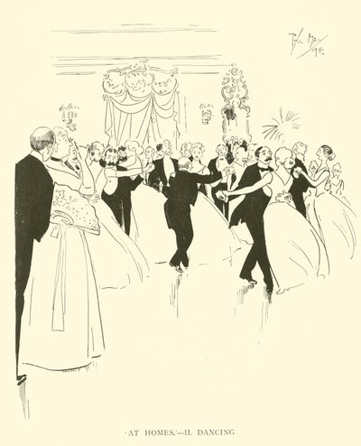 Cartum de Phil May, dos anos 1890 (litho) de Phil May