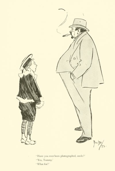 Cartum de Phil May, dos anos 1890 (litho) de Phil May