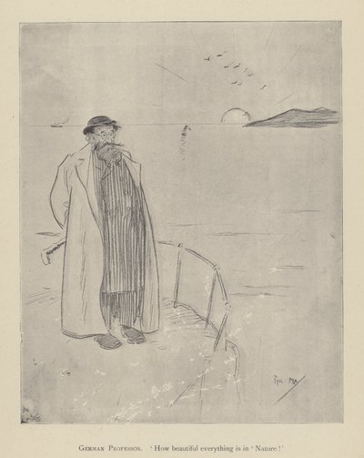 Cartum de Phil May, dos anos 1890 (litho) de Phil May