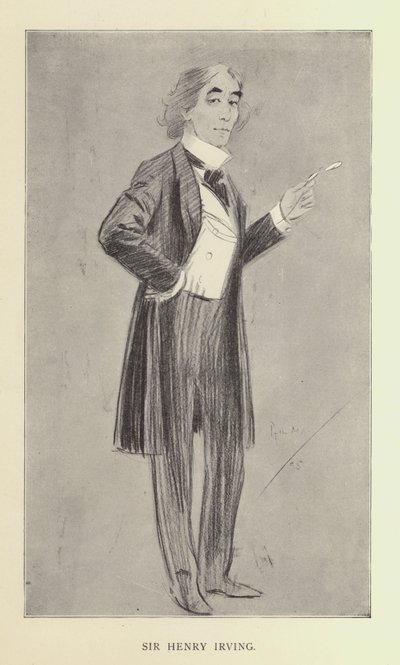 Cartum de Phil May, dos anos 1890 (litho) de Phil May