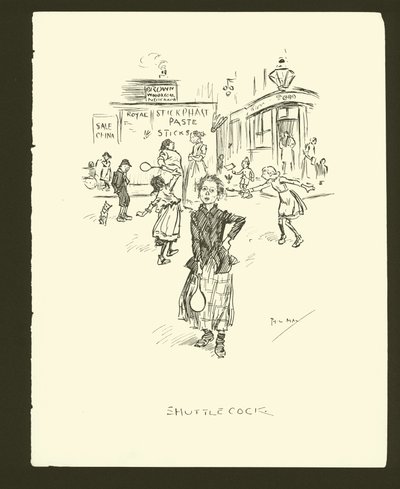 Ilustração para Phil Mays Gutter-Snipes de Phil May