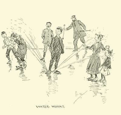 Ilustração para Phil Mays Gutter-Snipes de Phil May