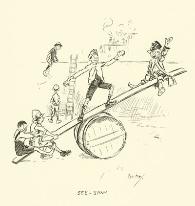 Ilustração para Phil Mays Gutter-Snipes de Phil May