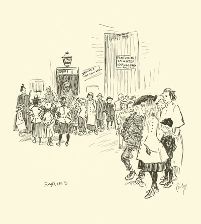 Ilustração para Phil Mays Gutter-Snipes de Phil May