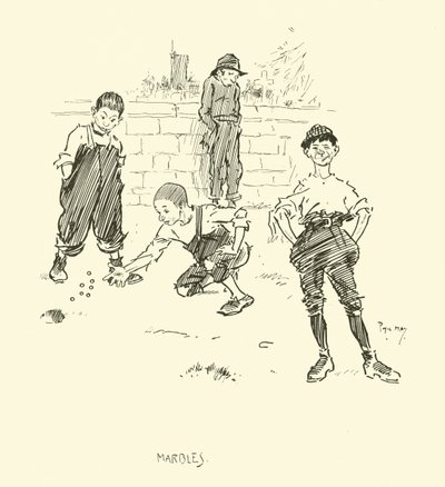 Ilustração para Phil Mays Gutter-Snipes de Phil May