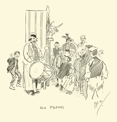 Ilustração para Phil Mays Gutter-Snipes de Phil May