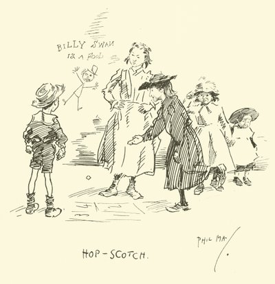 Ilustração para Phil Mays Gutter-Snipes de Phil May