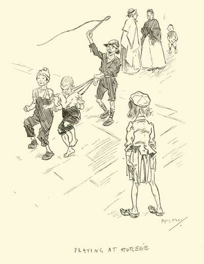 Ilustração para Phil Mays Gutter-Snipes de Phil May