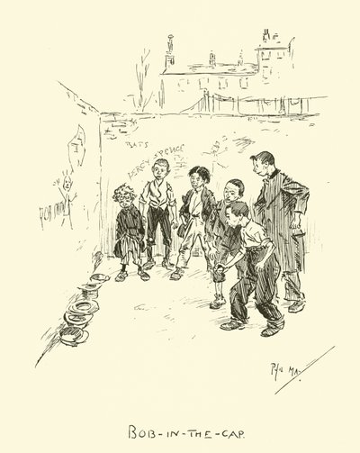 Ilustração para Phil Mays Gutter-Snipes de Phil May