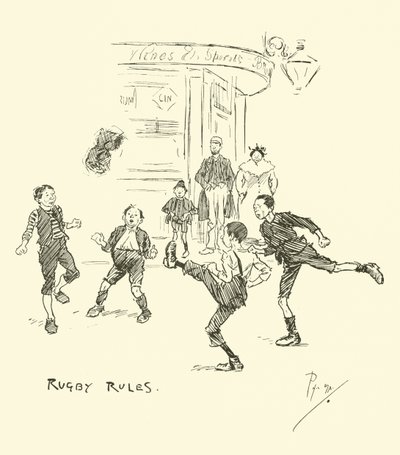 Ilustração para Phil Mays Gutter-Snipes de Phil May
