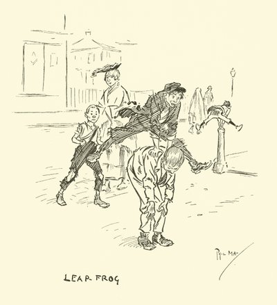 Ilustração para Phil Mays Gutter-Snipes de Phil May