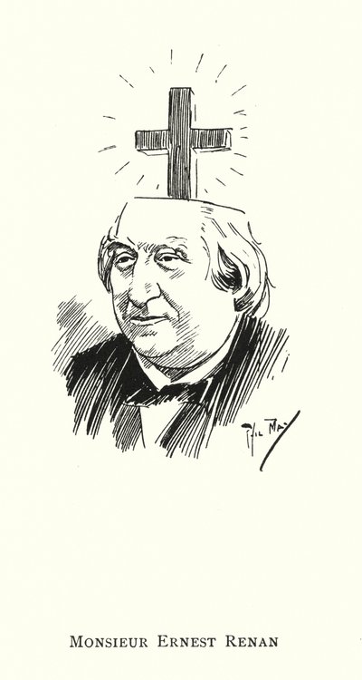 Sr. Ernest Renan (litho) de Phil May