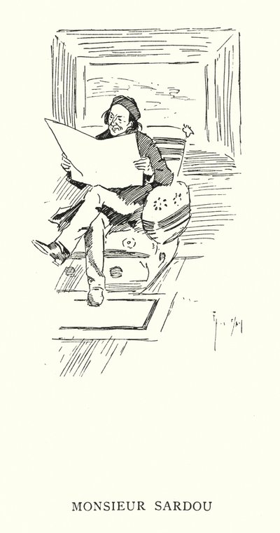 Mr. Sardou (litho) de Phil May