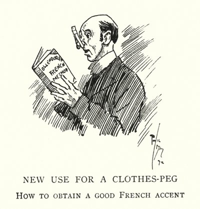 Novo uso para uma roupa-peg (litho) de Phil May