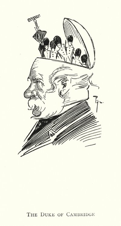 O Duque de Cambridge (litho) de Phil May