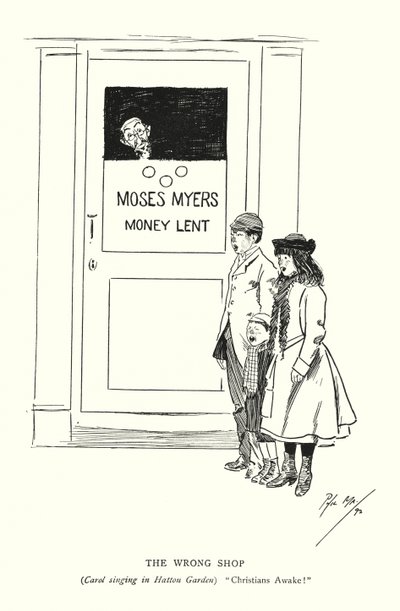 A loja errada (litho) de Phil May