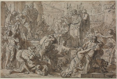 Sujeito romano, 1700. de Philibert Benoît Delarue