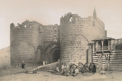 Portão da Cidadela de Saladino de Philibert Joseph Girault de Prangey
