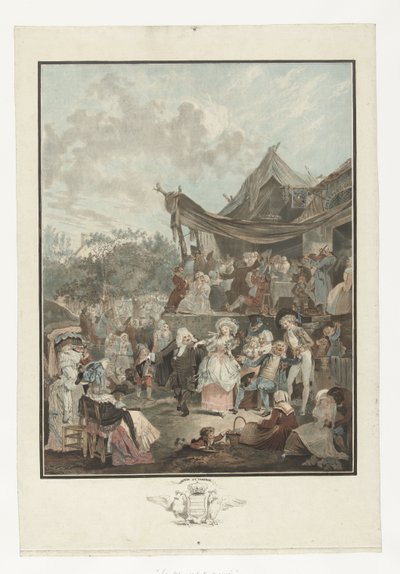 Dansende bruid
O Minueto da Noiva de Philibert Louis Debucourt