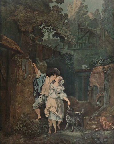 A escalada ou o público da manhã, 1787, 1913 de Philibert Louis Debucourt