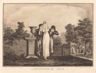 O inocente do dia de Philibert Louis Debucourt