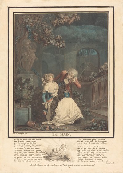 A mão de Philibert Louis Debucourt
