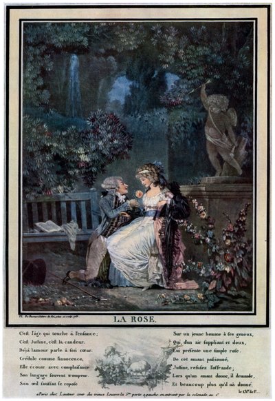 A Rosa, 1788, 1931. de Philibert Louis Debucourt