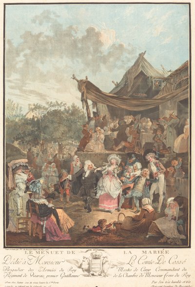 Minueto da noiva de Philibert Louis Debucourt