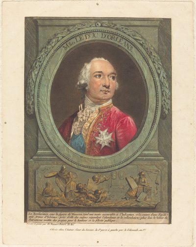 Mons. O Duque de Orleans de Philibert Louis Debucourt