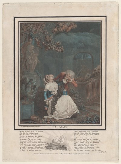 A mão, 1788. de Philibert Louis Debucourt