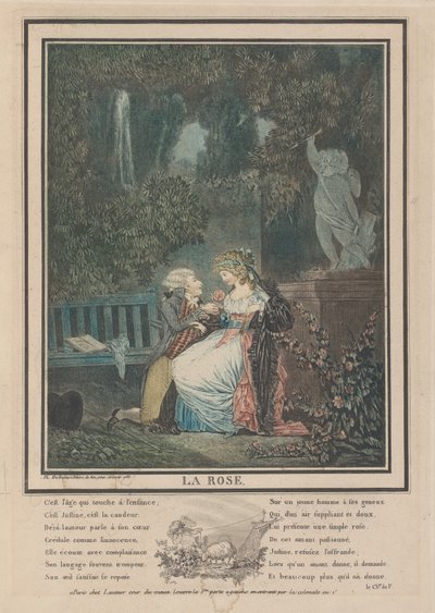 A Rosa, 1788. de Philibert Louis Debucourt