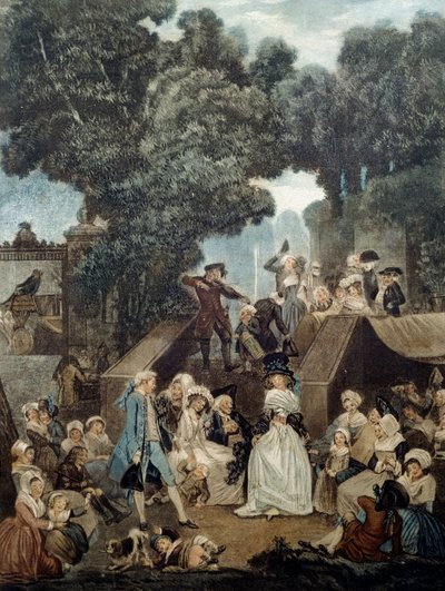 Casamento no castelo de Philibert Louis Debucourt