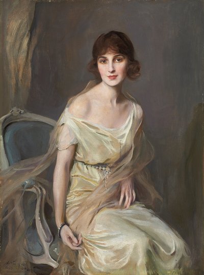 Portrait of Dona Maria Mercedes de Alvear de Philip Alexius de Laszlo