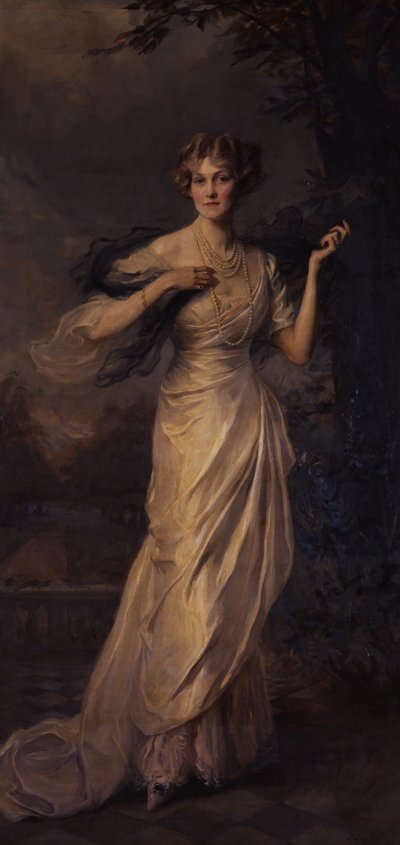 Retrato de Helena, esposa do 8º Duque de Northumberland de Philip Alexius de Laszlo