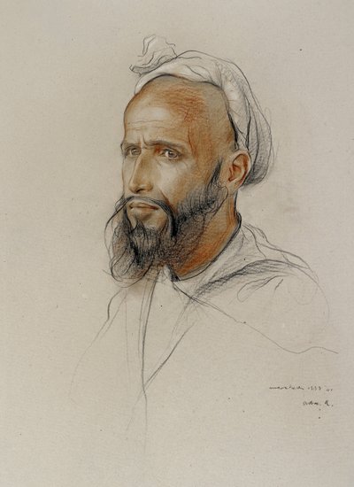 Retrato de um árabe de Philip Alexius de Laszlo