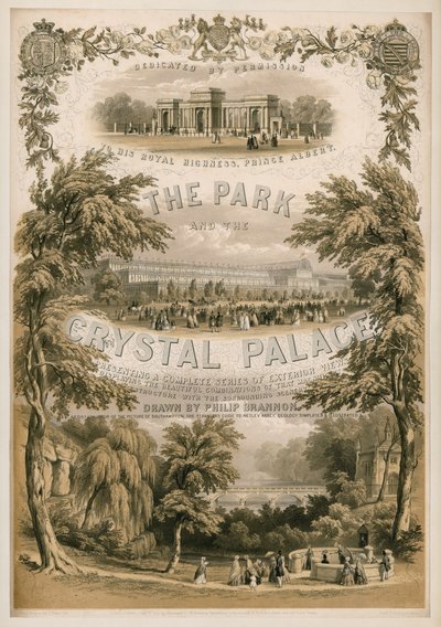 O Parque e o Palácio de Cristal de Philip Brannon