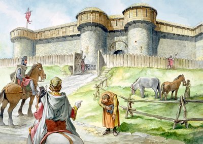 Castelo de Helmsley, século 13, c1990-2010 de Philip Corke