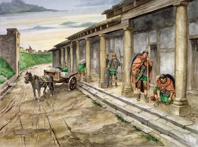 Forte Romano das Casas, século II, c1990-2010 de Philip Corke