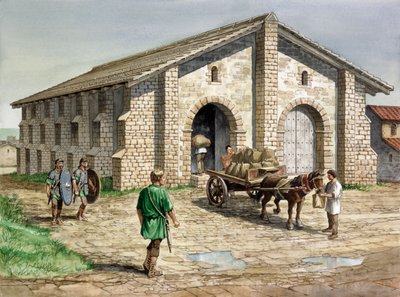 Forte Romano das Casas, século II, c1990-2010 de Philip Corke